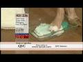 QVC UK Soapy Soles Massaging Foot Scrubber