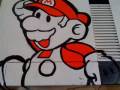 Custom painted Nintendo NES with Super Mario