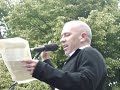 Richard Flanagan at Pulp Mill Rally Hobart 17.11.2007