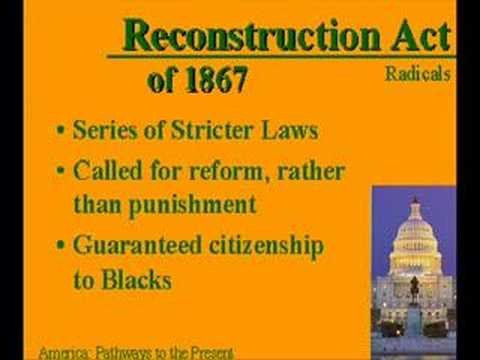 reconstruction - Student Project from Mr. Perkins' Honors US History class at Shelby County High School.