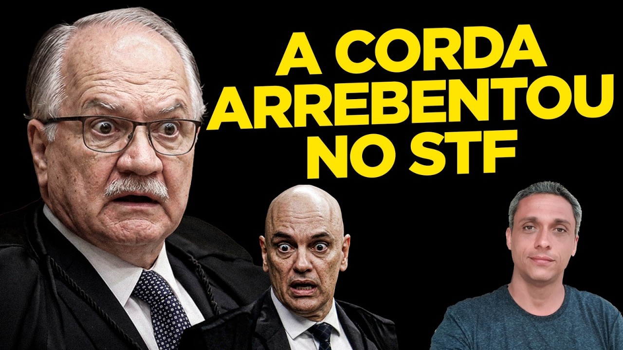 A corda arrebentou no STF - Fachin manda indireta pra Moraes que dobra a aposta