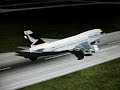 747-400 landing at KLIA, Malaysia