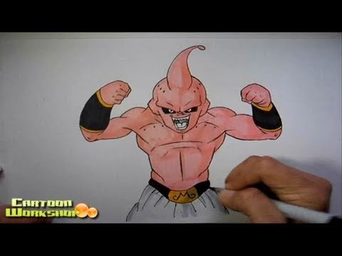 how to draw cartoons dragon ball z