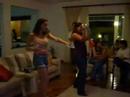 Nati e Pan brigando no Wii Nati e Pan brigando no Wii