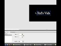 Flash tutorial-Motion Tween Blurry Text
