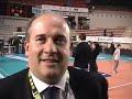 Vittorio Sacripanti dopo M.Roma Volley - Marmi Lanza Verona