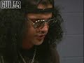 Slash jamming on American Man - rhythm and lead