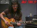 Slash jamming on American Man - rhythm and lead