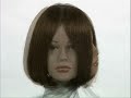 hair dressing how to video 4 of 6 : one length bevel  bob 