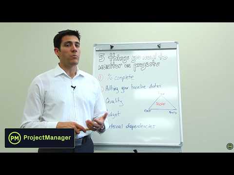 5 Things You Need to Monitor During Projects Video