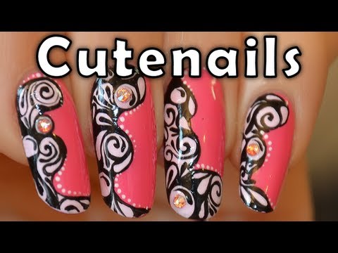 how to draw nail art