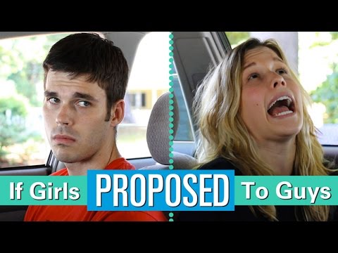 how to react if a guy proposes