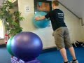 Swiss Ball Press Up