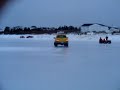 4x4 doughtnuts on slick ice