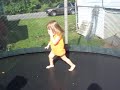 Angie on the trampoine!
