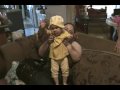 This is me, with my bestfriend's daughter, Nacera. (I'm not a fan of putting a video of myself online.. I always look SO large in them... but the baby's too adorable, I HAD TO.)