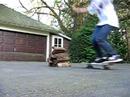 Ollie Over Huge Wood Pile