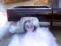 My dodge ram burnin it down!