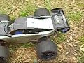 E-Revo jumps, wheelies, and crashes E-Revo jumps, wheelies, and crashes