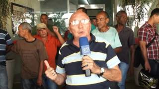 Entrevista com liderança de grupo de trabalhadores desempregados em Volta Redonda