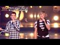 the x factor 2009: the remaining 10 acts join together for a group performance of alphabeat's fascination! see more at www.itv.com