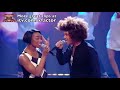 the x factor 2009: the remaining 10 acts join together for a group performance of alphabeat's fascination! see more at www.itv.com