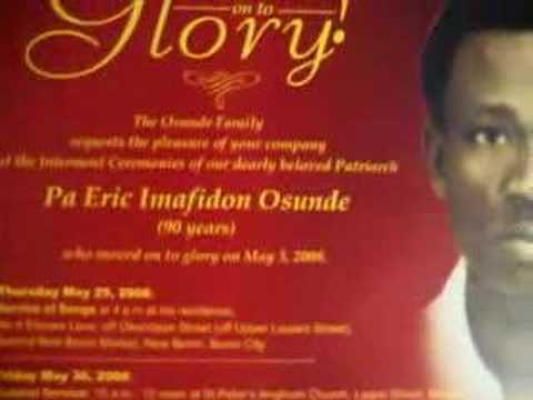 Pa Osunde, Eric Imafidon of Igbanke ...