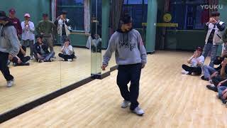 Greenteck – Popping solo in workshop