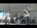 jimmy dawkins and billy flynn at 27th annual blues in the park, green bay wi, sunday, august 10, 2008.  drums:  bob miller.  bass:  michael flynn.  third guitar:  darren epps, dawkins' grandson