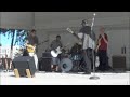 jimmy dawkins and billy flynn at 27th annual blues in the park, green bay wi, sunday, august 10, 2008.  drums:  bob miller.  bass:  michael flynn.  third guitar:  darren epps, dawkins' grandson