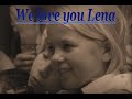 Für Lena die letzes Jahr am 24.9.07 verstorben ist. Wir vermissen dich so sehr kleine. Wir hoffen nur du weißt wie sehr du uns fehlst & das wir dich nie vergessen werden. Du fehlst uns!