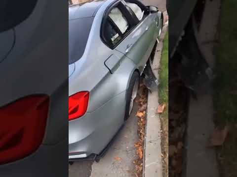 Pożyczył auto od ojca. Rozwalił je popisując się przed znajomymi