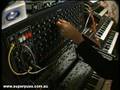 Roland TD12 V Drums and Analog sequencers (HQ stereo)