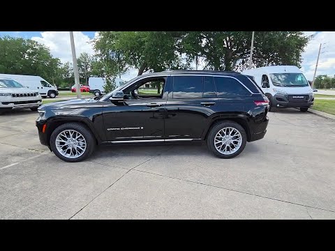 Used 2024 Diamond Black Crystal Pearlcoa JEEP SUMMIT 4X4 image 1