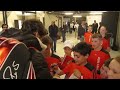 Roger Federer arrives in Rotterdam