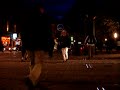 Le tramway de Bordeaux la nuit