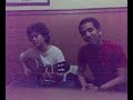 me and my desperate friend(^^), playing song from andre hehanusa. bad quality though