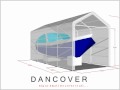 3,5x8x3x4 Boat Storage Shelter