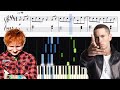 Eminem - River (feat. Ed Sheeran) - Piano Tutorial + SHEETS