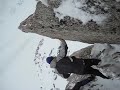Bouldering in Horse Creek Canyon, Hoover Wilderness, CA