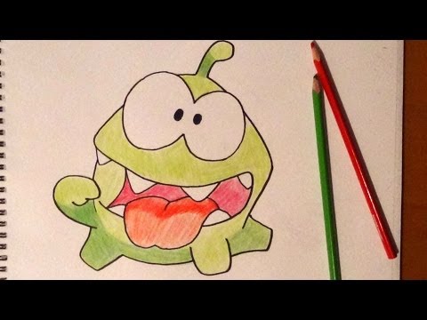 how to paint om nom