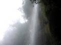 Cascade sur la route de la mort