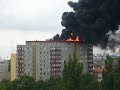 Pożar w Szczecinie na Cyryla i Metodego 7 sierpień 2011 pawel82pl YT