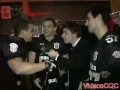 V�deo do CQC na festa de inaugura��o da Loja Yo! (com Dentinho e time de futebol americano do Tim�o)