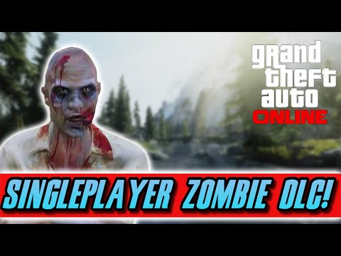 GTA 5 Online - Zombie Singleplayer DLC 100% In-Game Menu Found - (GTA 5 Online Gameplay)