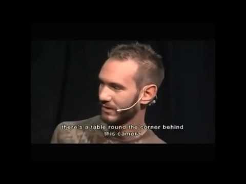 Never give up - Nick Vujicic Never give up - Nick Vujicic