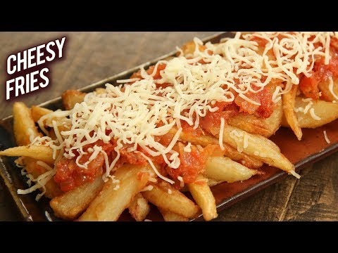 Cheesy Fries | Cheese French Fries With Salsa Sauce | Best Loaded Cheese Fries – Bhumika