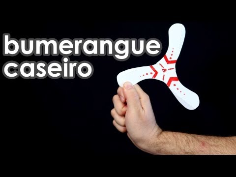 caseiro; - Como fazer bumerangue caseiro de pote de sorvete Baixe o molde do bumerangue: http://goo.gl/Vw2lo Super avião de papel: http://goo.gl/brQqT Estrela ninja: ht...