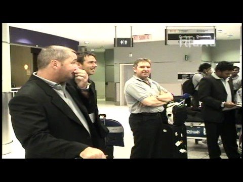  Sri Lankan Cricket team arrive in Canada 2008