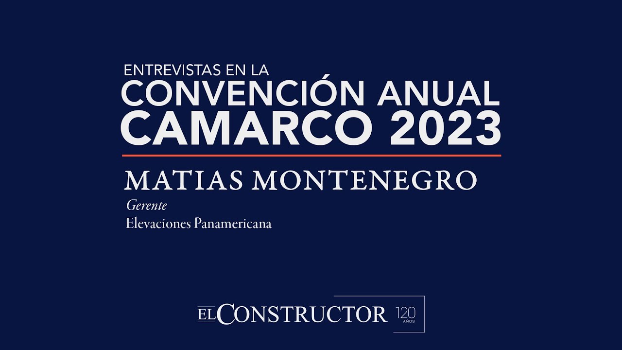 Entrevista a Matias Montenegro - Convención CAMARCO 2023.
